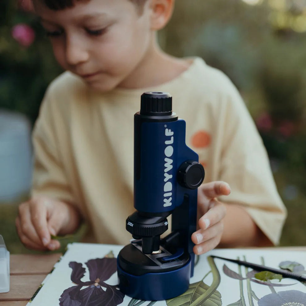 Kidywolf | Kidymicroscope Draagbare Microscoop Blauw