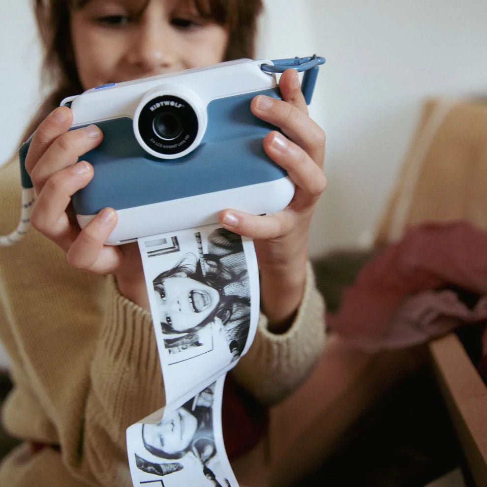 Kidywolf | K-Print Camera Met Thermische Printer Blauw