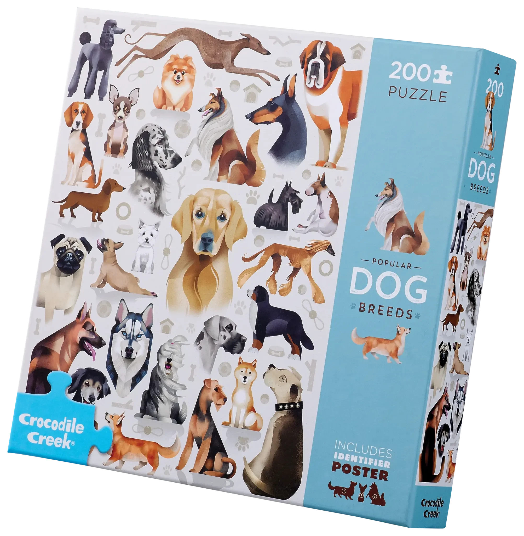 Crocodile Creek | 200-Piece Animal Puzzle Featuring Dogs