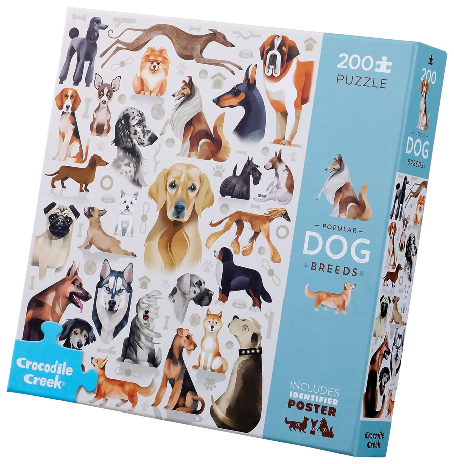 Crocodile Creek | 200-Piece Animal Puzzle Featuring Dogs