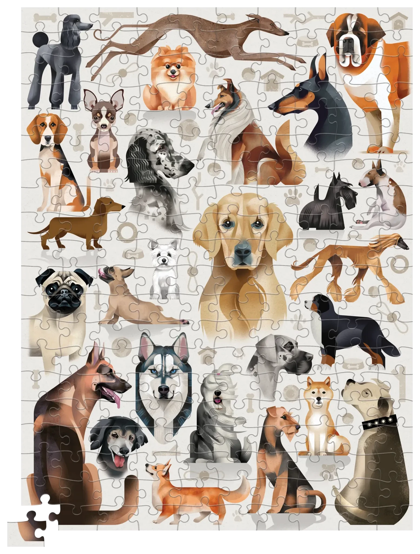 Crocodile Creek | 200-Piece Dog Animal Puzzle
