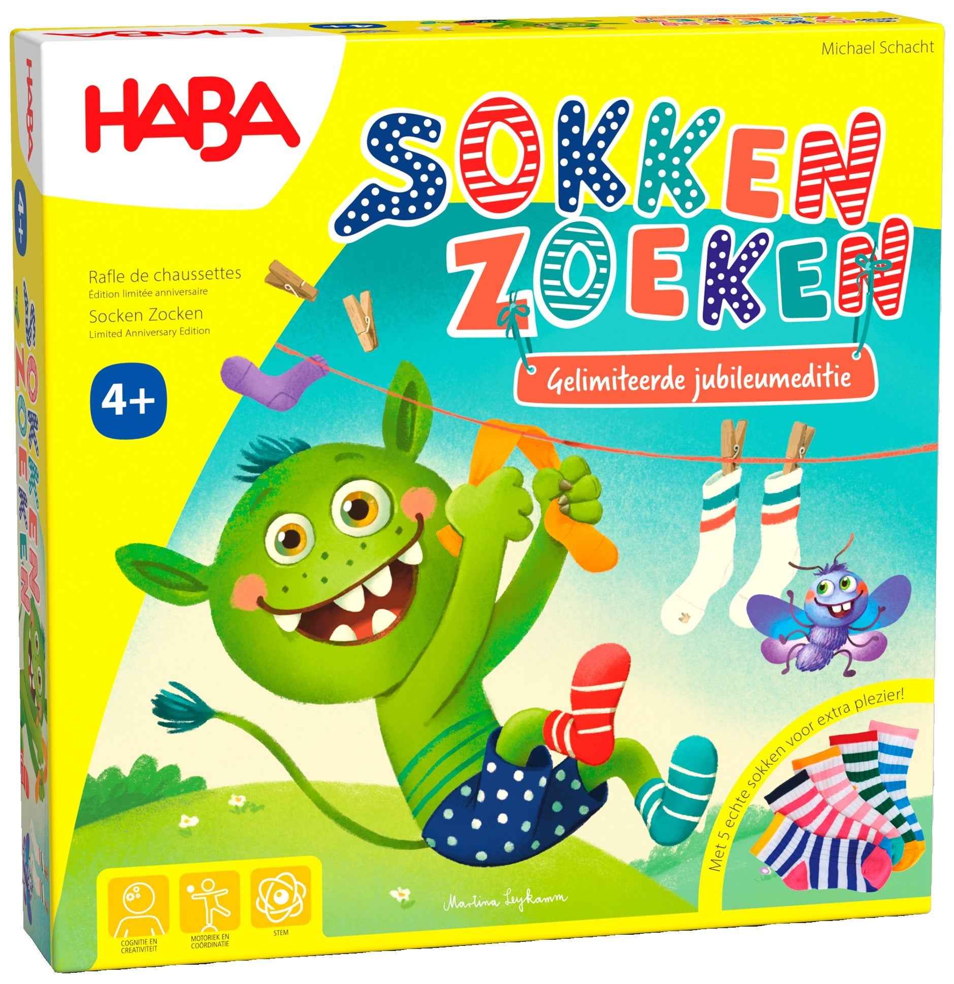 Haba | Bordspel Spel Sokken Zoeken Gelimiteerde Jubileumeditie