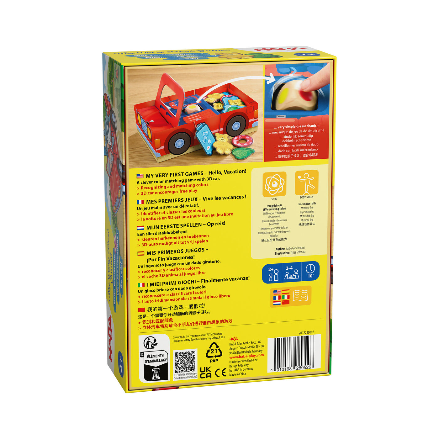 Haba | Mijn Eerste Spellen Op Reis!