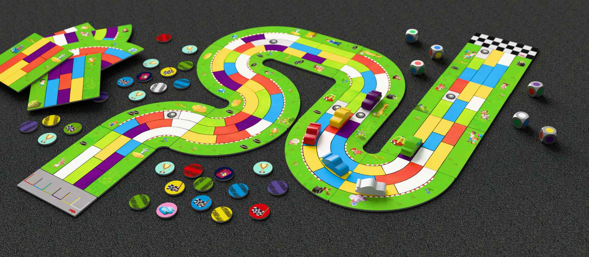 Haba | Monza Dice Game Full speed ahead!