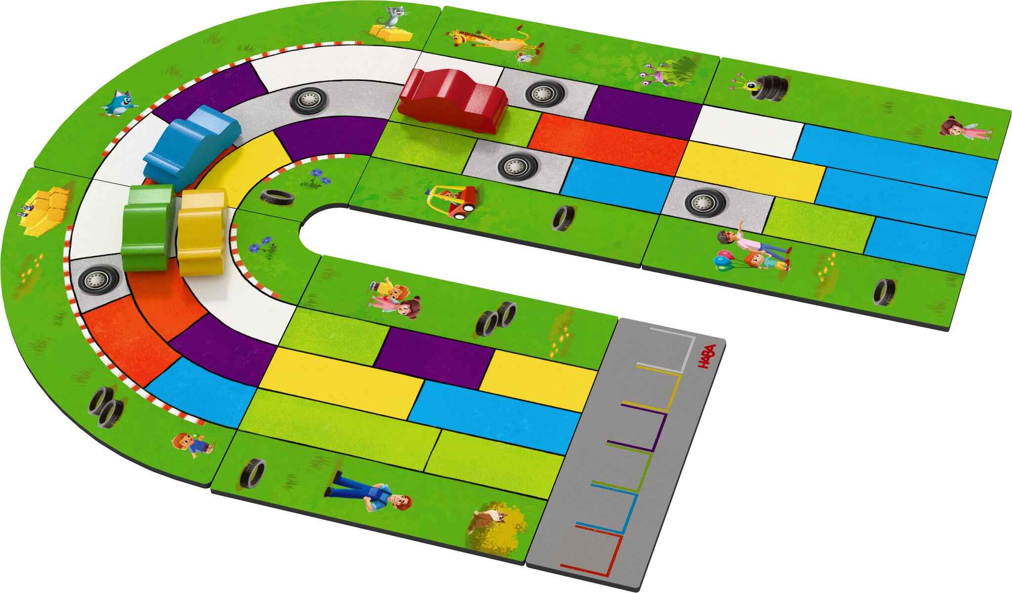 Haba | Monza Dice Game Full steam ahead!