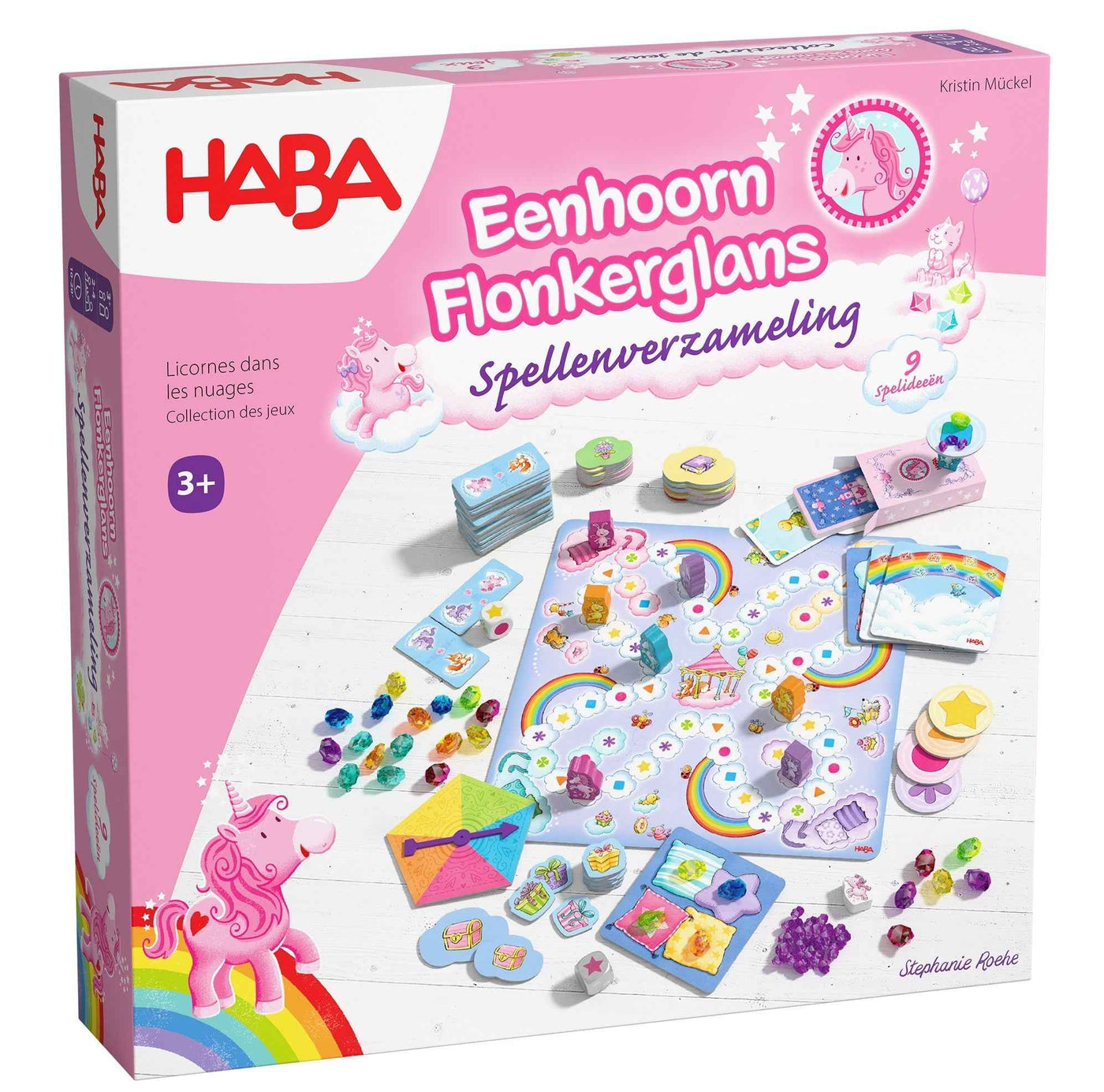 Haba | Bordspel Eenhoorn Flonkerglans Spellenverzameling