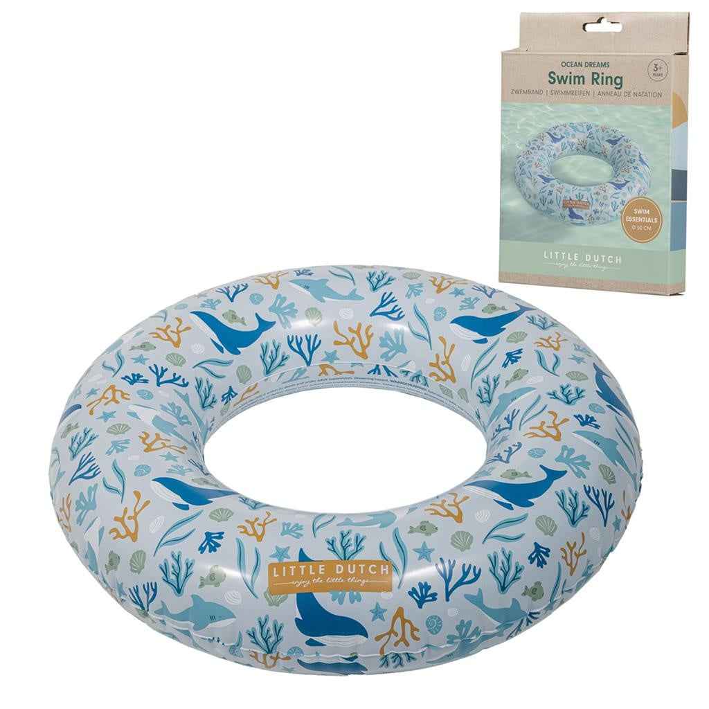 Little Dutch | Ocean Dreams Blue Swim Ring 50cm