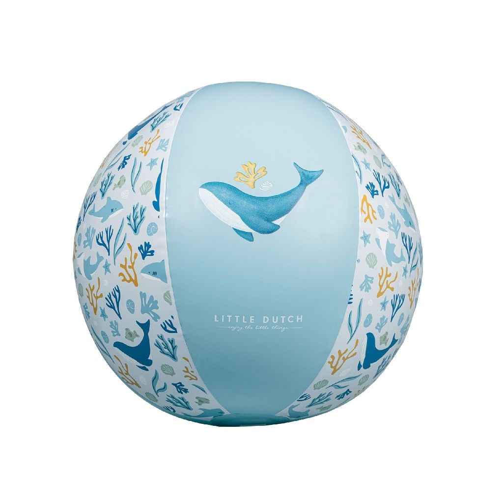 Little Dutch | Ocean Dreams Strandbal Blauw 35cm