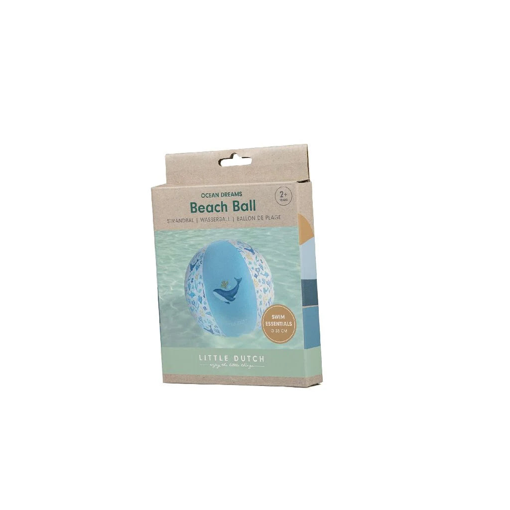 Little Dutch | Ocean Dreams Strandbal Blauw 35cm