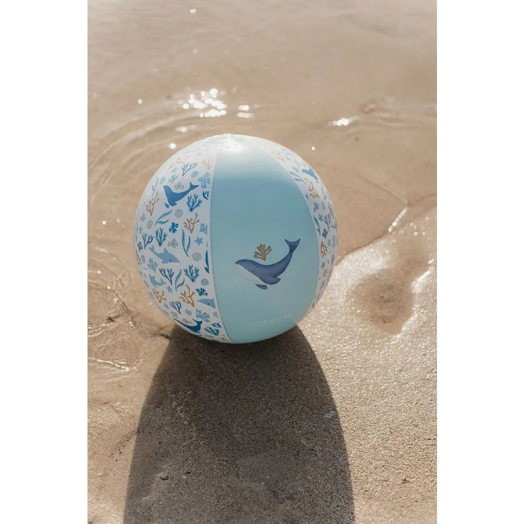 Little Dutch | Ocean Dreams Strandbal Blauw 35cm