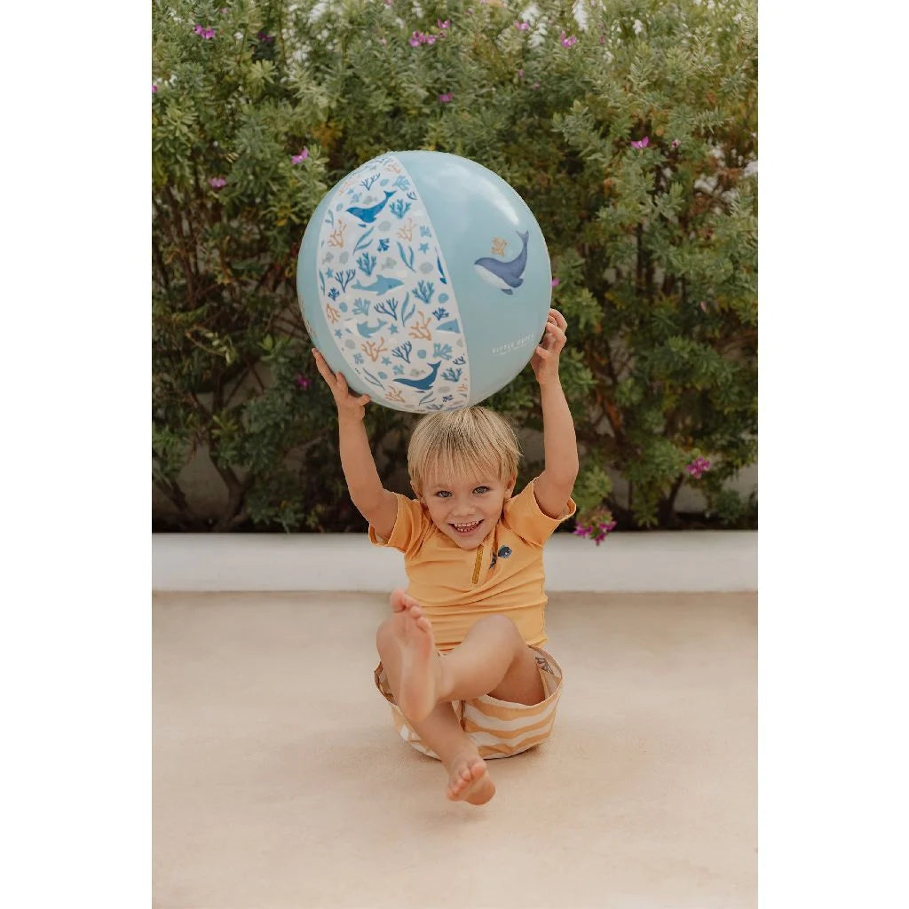 Little Dutch | Ocean Dreams Strandbal Blauw 35cm