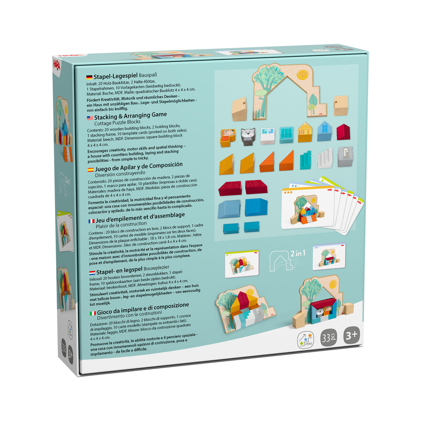 Haba | Stapel En Legspel Bouwplezier