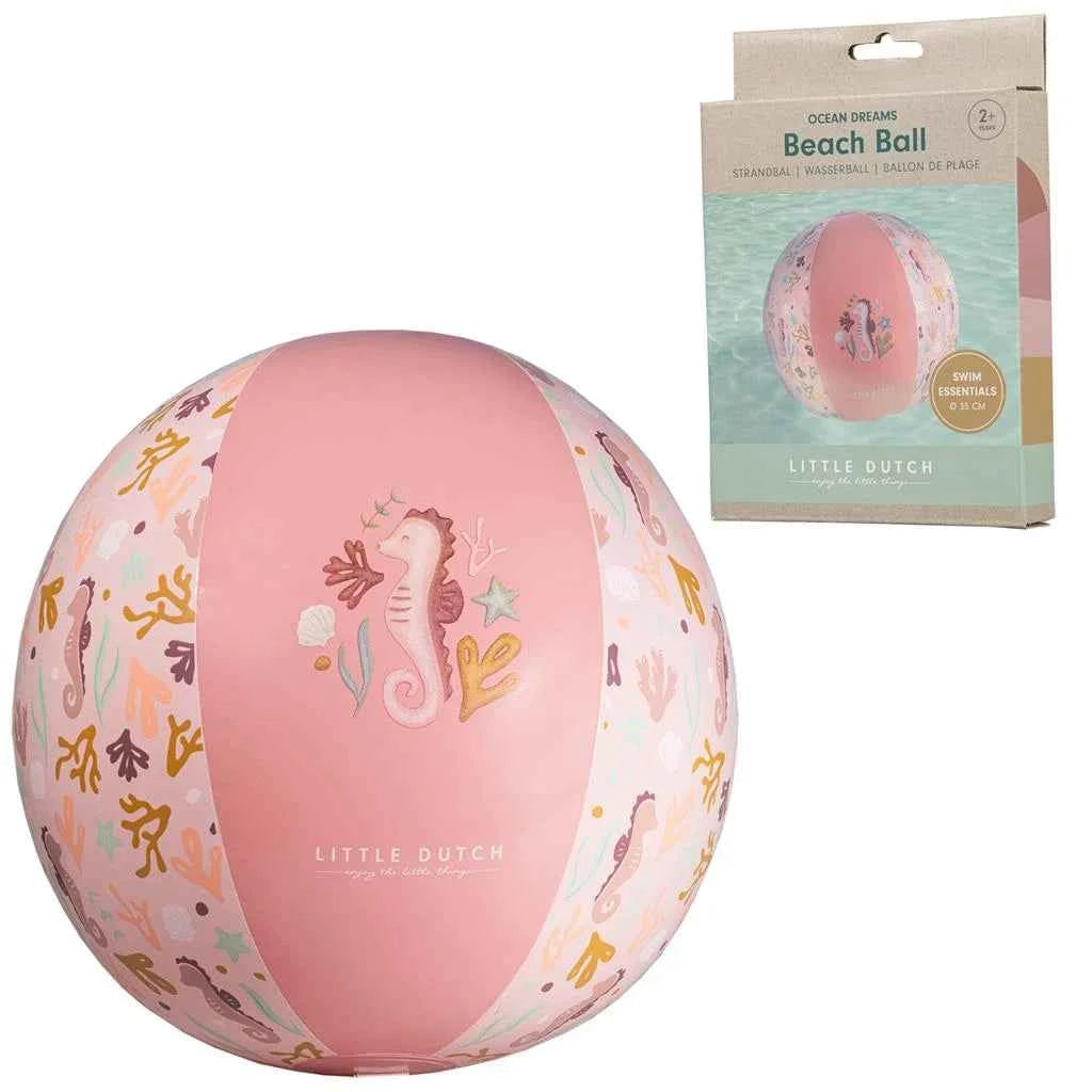 Little Dutch | Ocean Dreams Pink Beach Ball 35cm