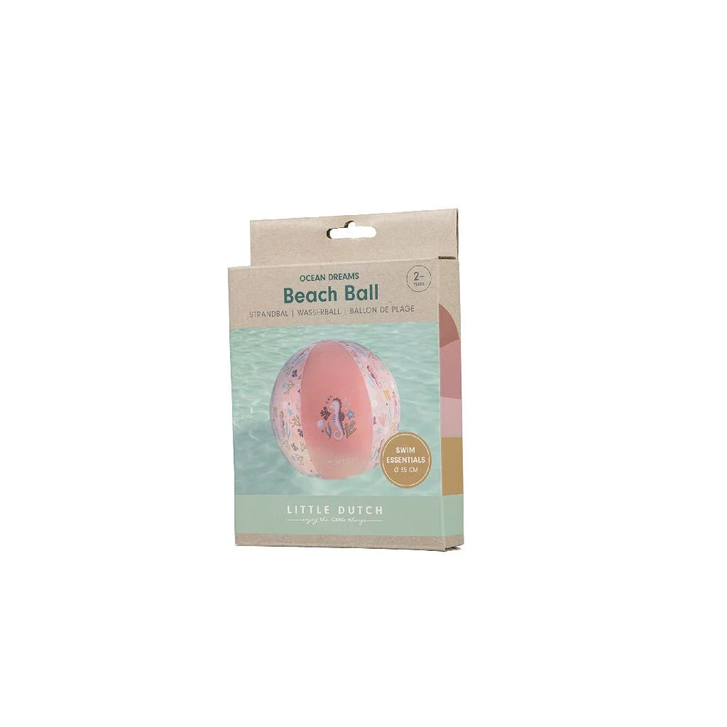 Little Dutch | Ocean Dreams Strandbal Roze 35cm