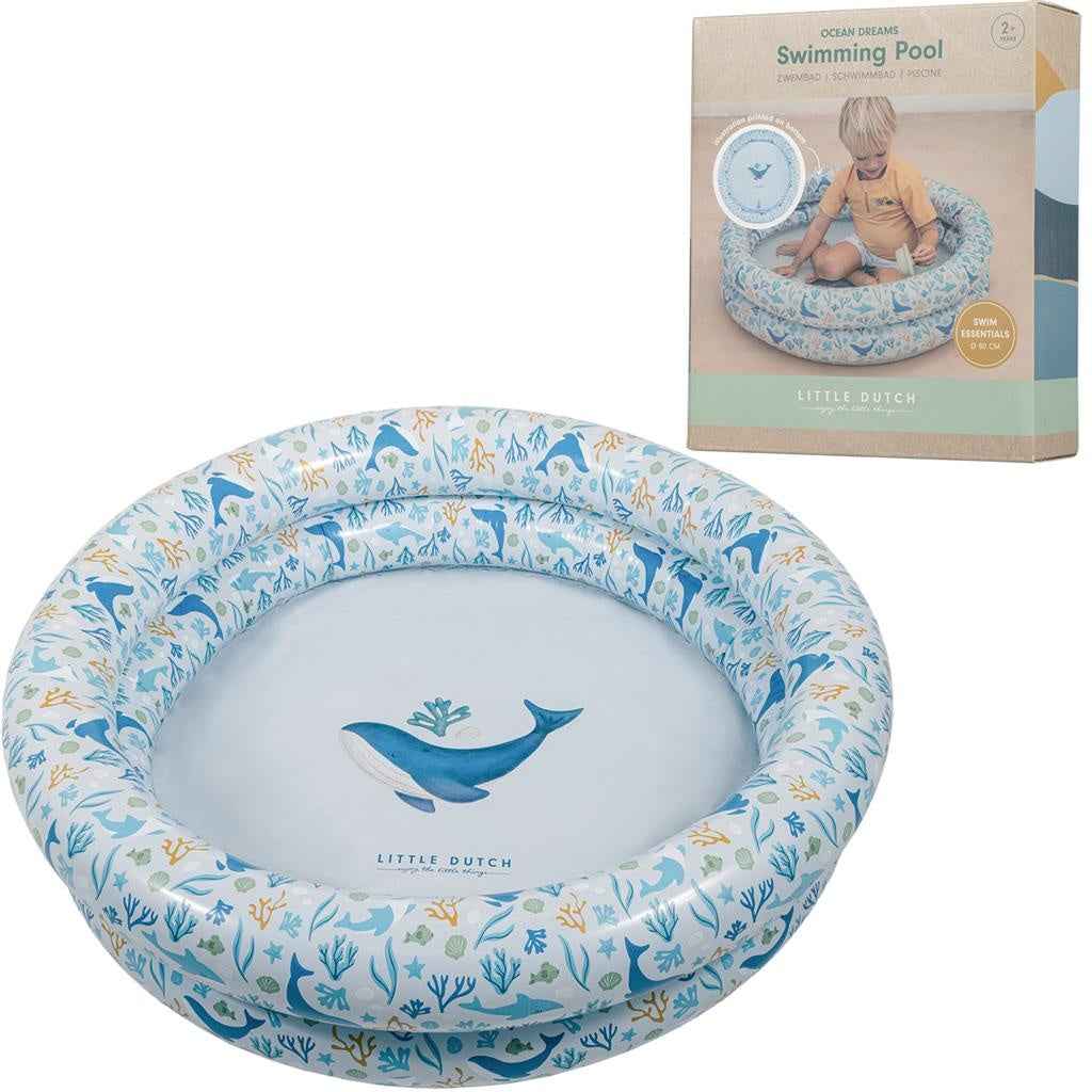 Little Dutch | Ocean Dreams Zwembad Blauw 80cm