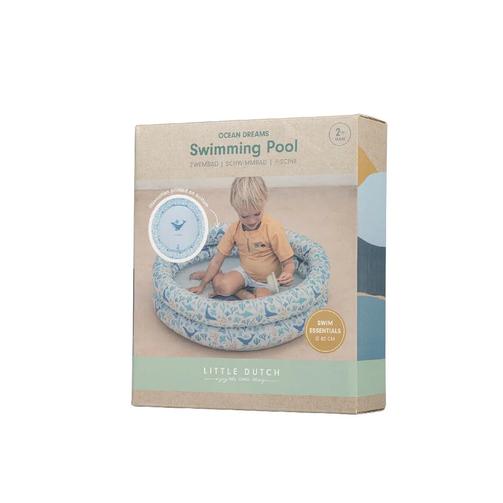 Little Dutch | Ocean Dreams Zwembad Blauw 80cm