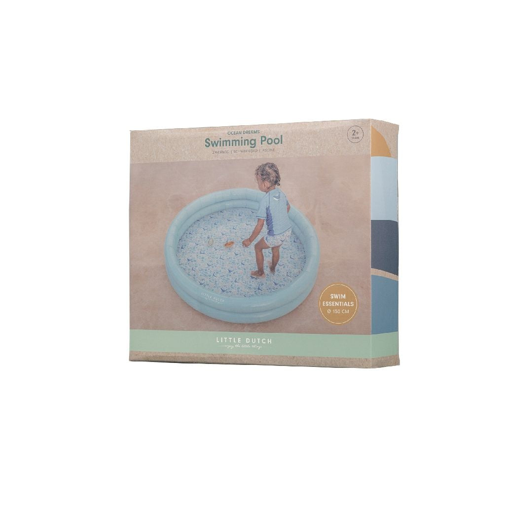 Little Dutch | Ocean Dreams Zwembad Blauw 150cm