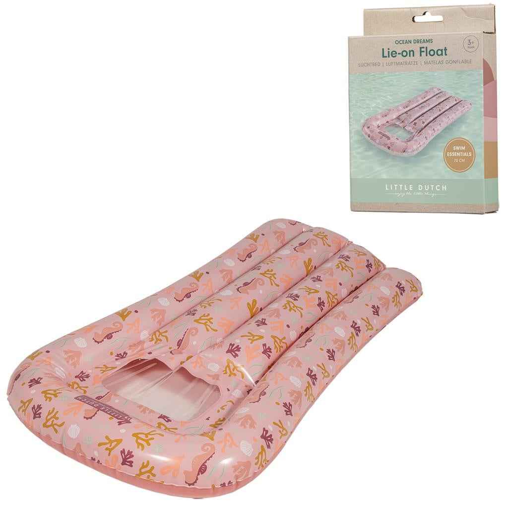 Little Dutch | Ocean Dreams Pink Air Mattress 67cm