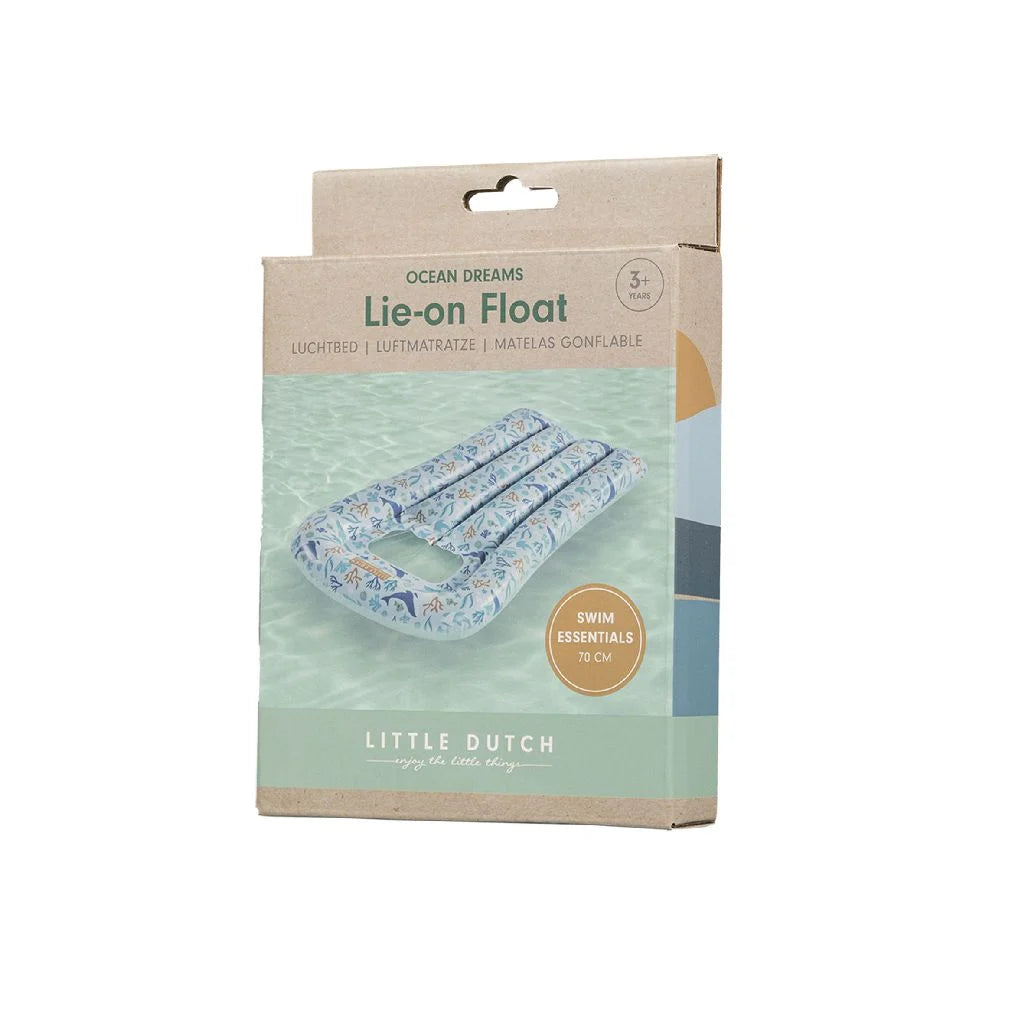 Little Dutch | Ocean Dreams Luchtbed Blauw 67cm
