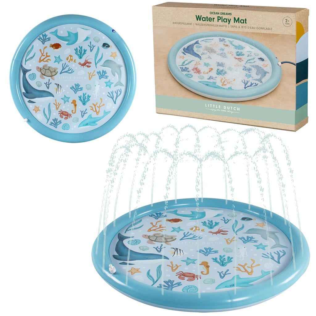 Little Dutch | Ocean Dreams Blue Sprinkler Mat