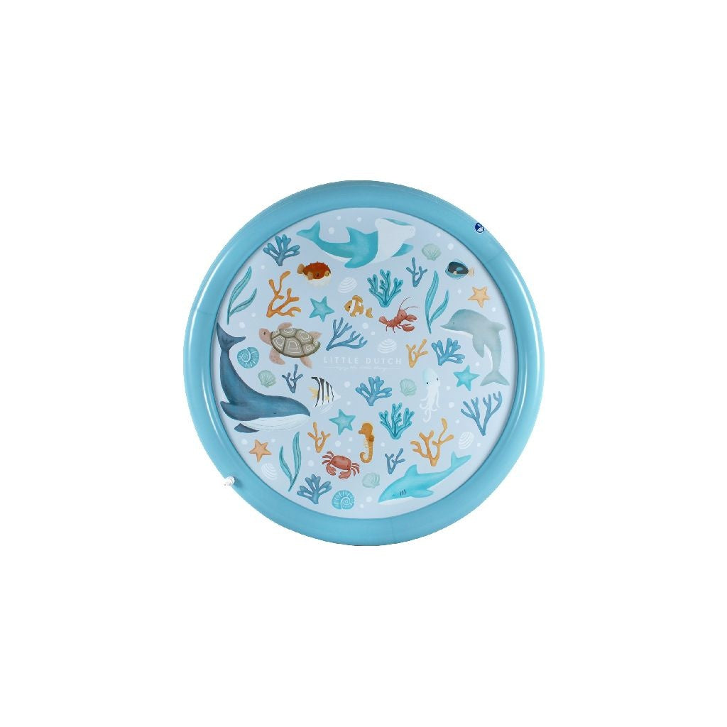 Little Dutch | Ocean Dreams Sprinklermat Blauw