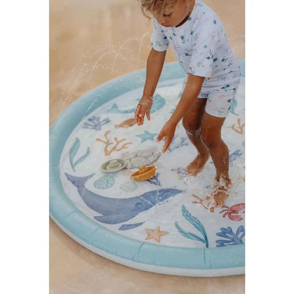 Little Dutch | Ocean Dreams Blue Sprinkler Mat