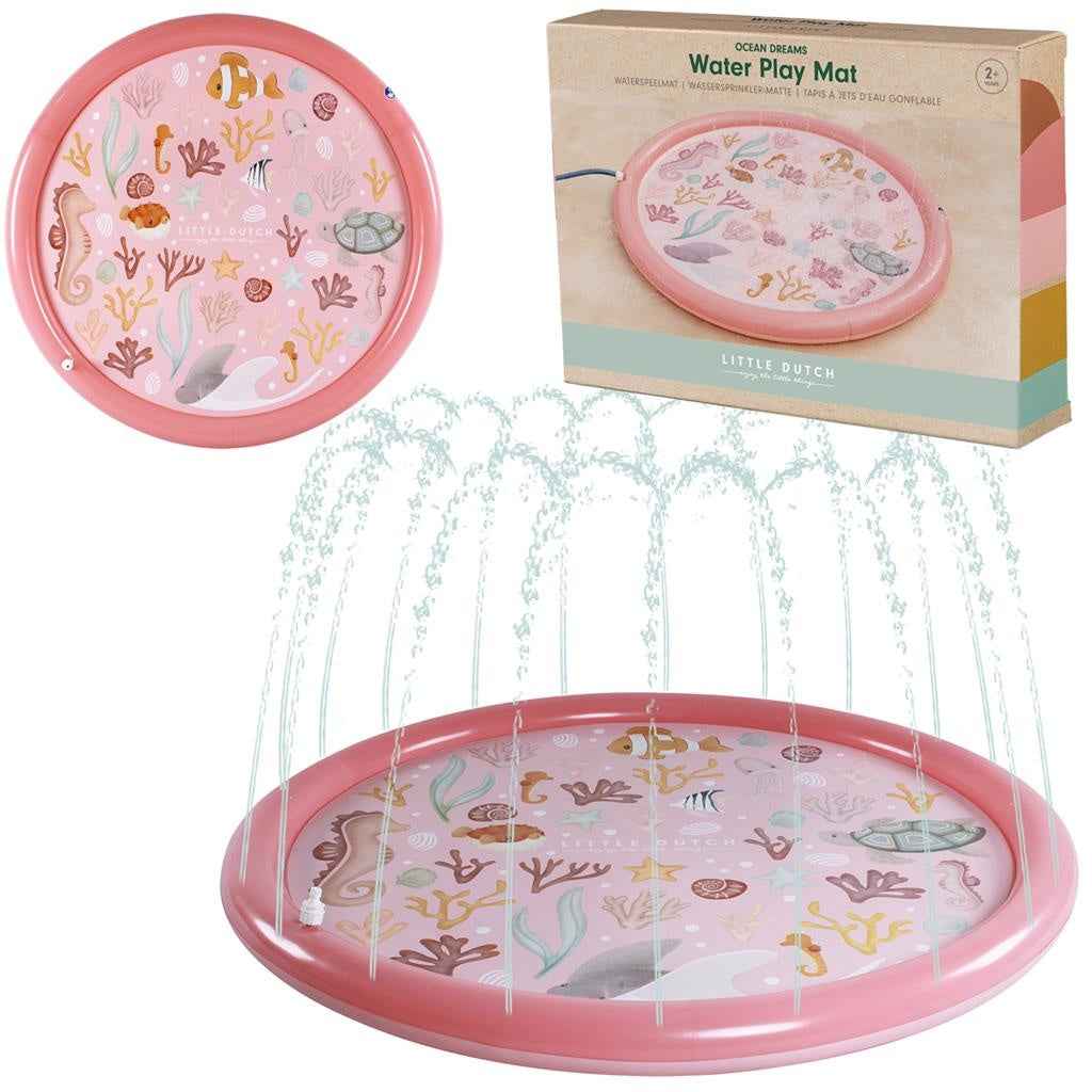 Little Dutch | Ocean Dreams Sprinkler Mat Pink