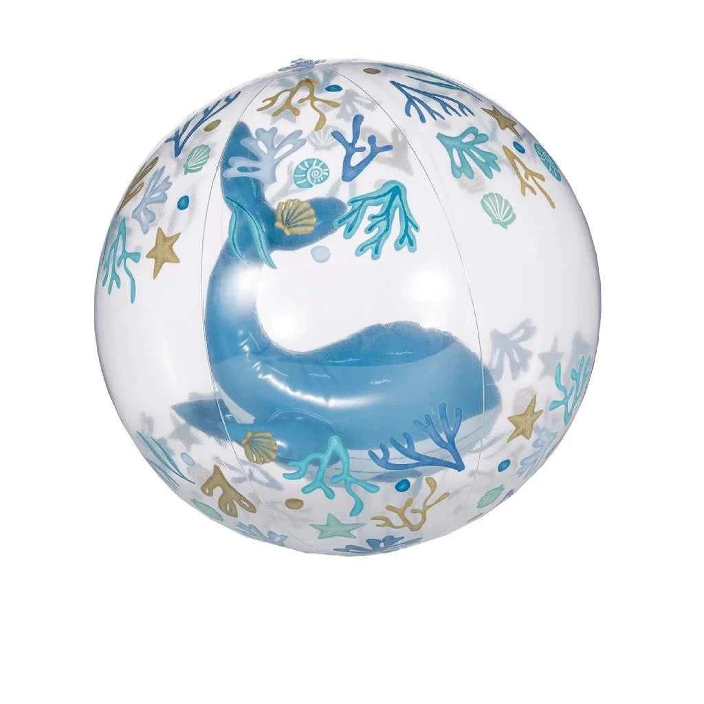 Little Dutch | Ocean Dreams Strandbal 3D Walvis Blauw
