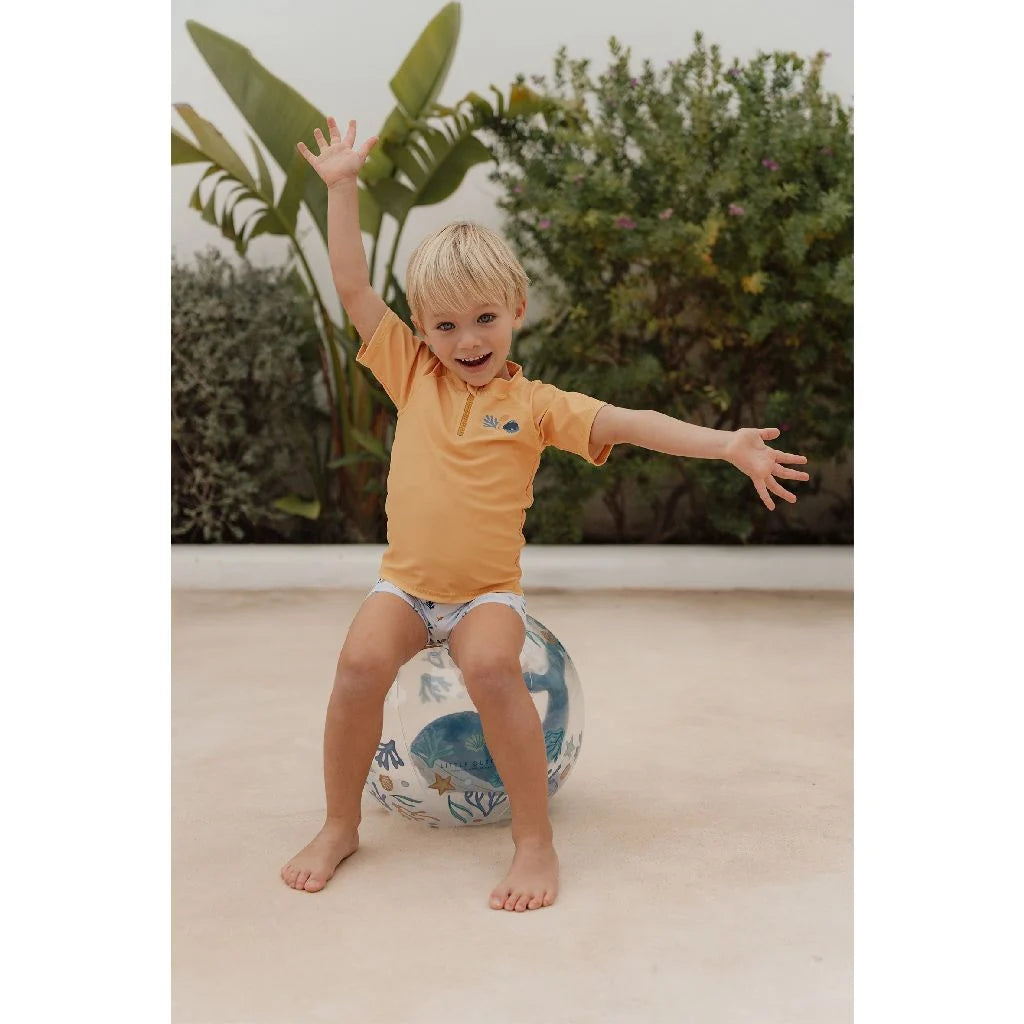 Little Dutch | Ocean Dreams Strandbal 3D Walvis Blauw