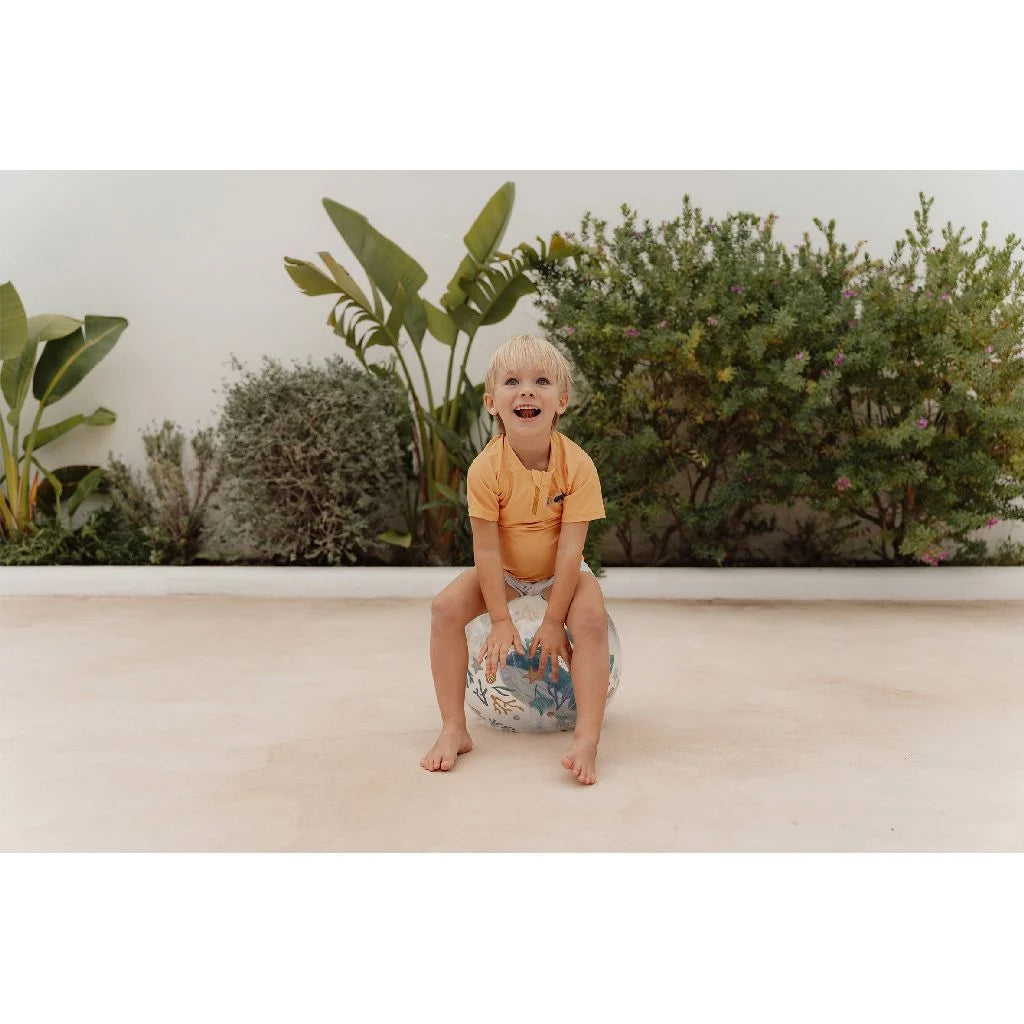 Little Dutch | Ocean Dreams Strandbal 3D Walvis Blauw