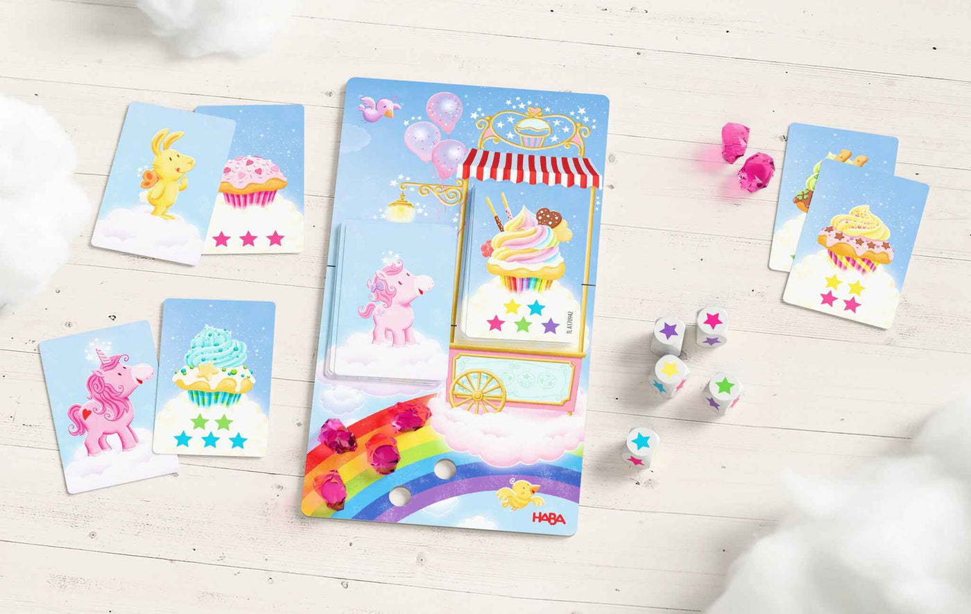Haba | Spel Eenhoorn Flonkerglans Magisch Dobbelplezier