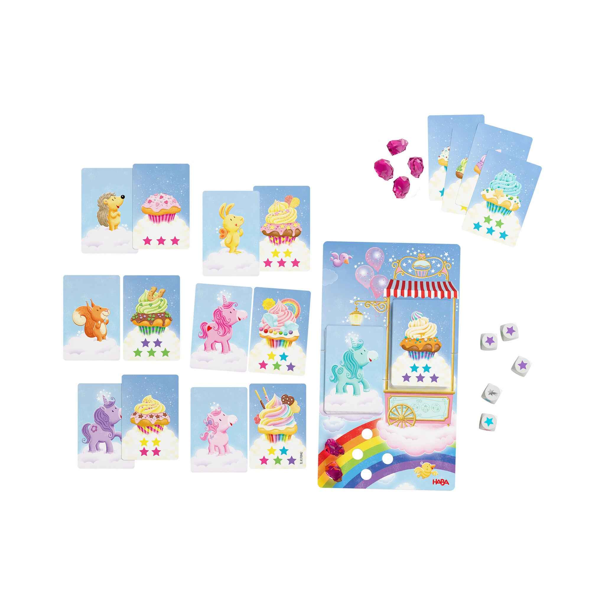 Haba | Spel Eenhoorn Flonkerglans Magisch Dobbelplezier