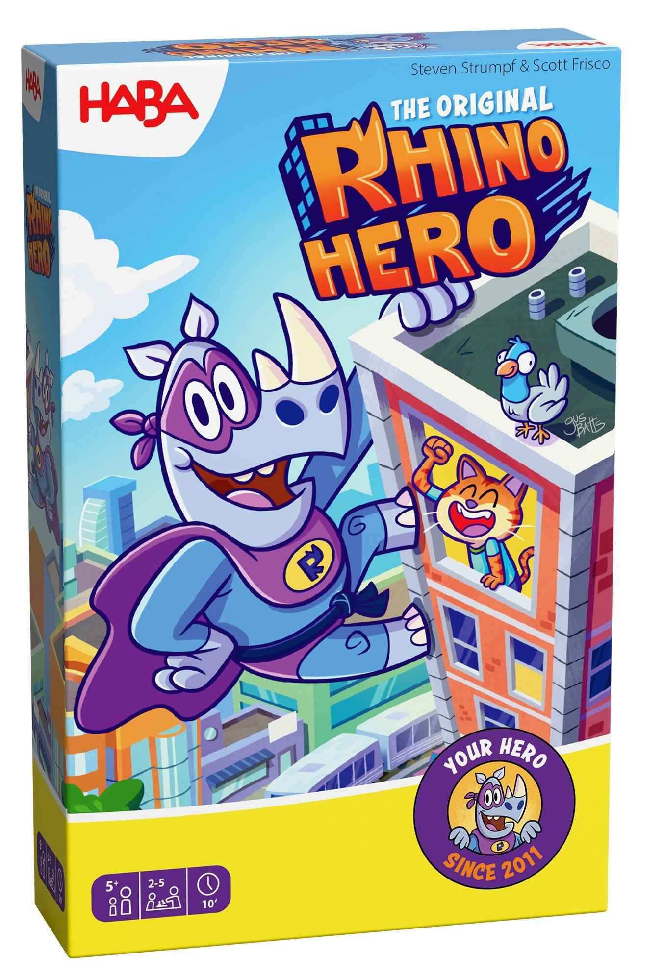 Haba | Spel Rhino Hero The Original
