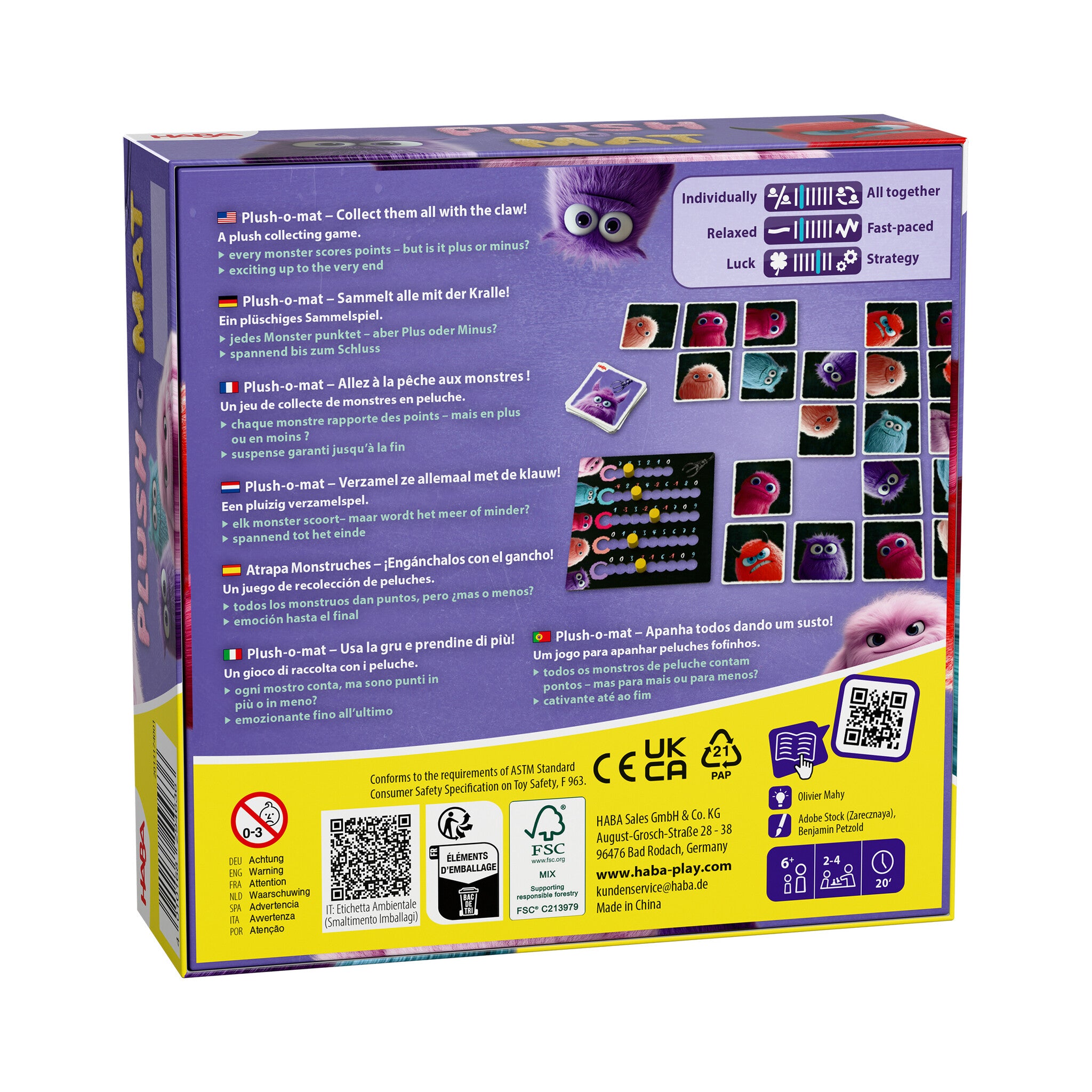 Haba | Spel Plush-o-Mat