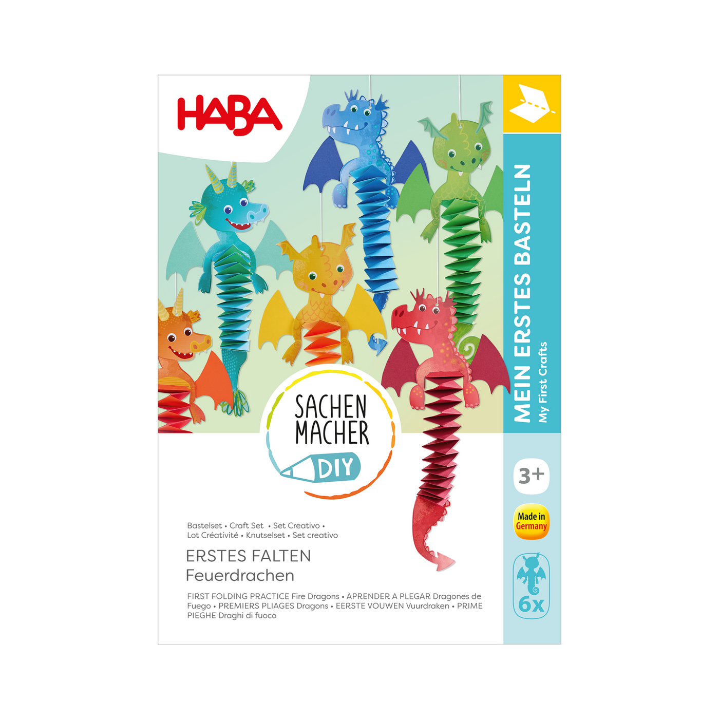Haba | Knutselset Eerste Vouwen Vuurdraken
