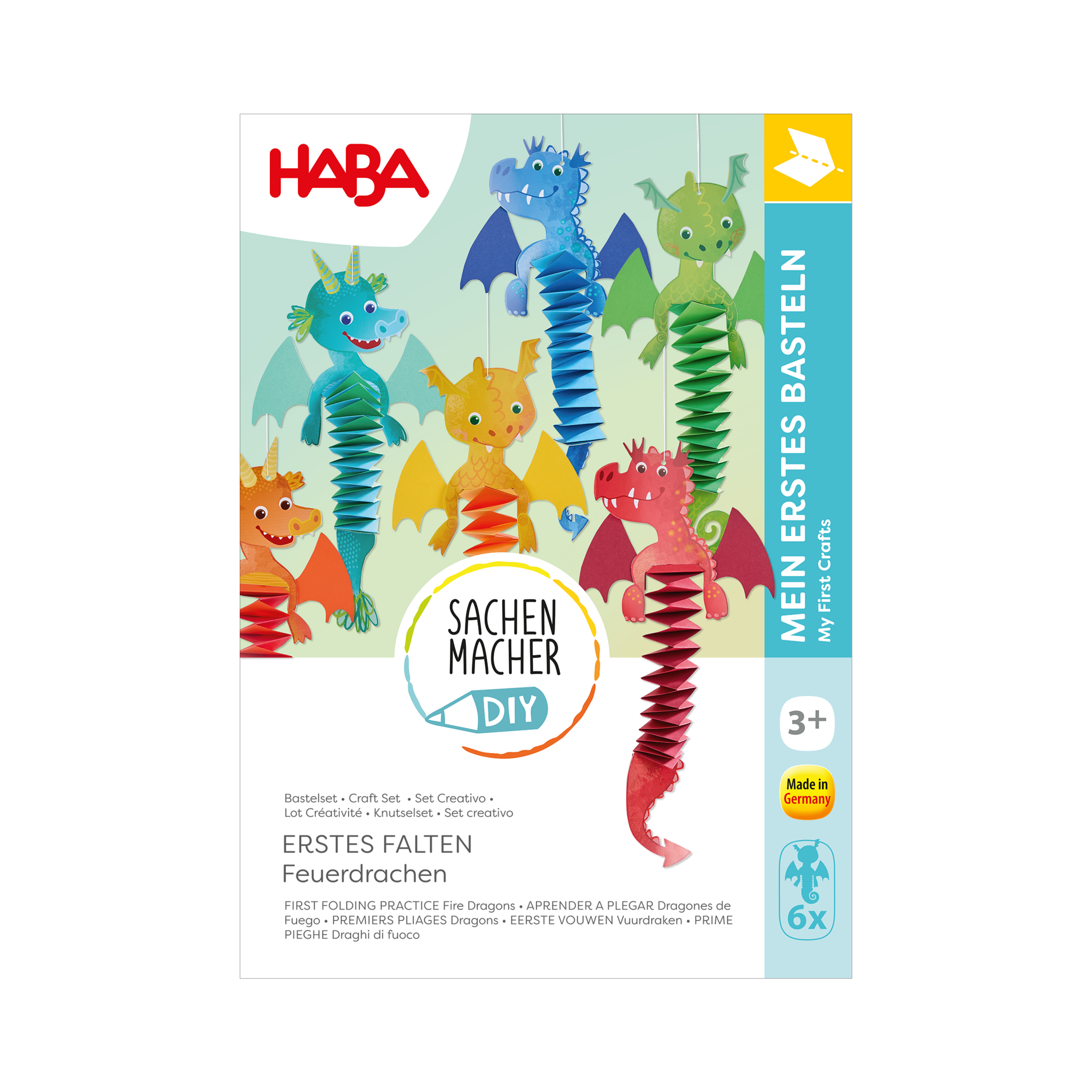 Haba | Knutselset Eerste Vouwen Vuurdraken
