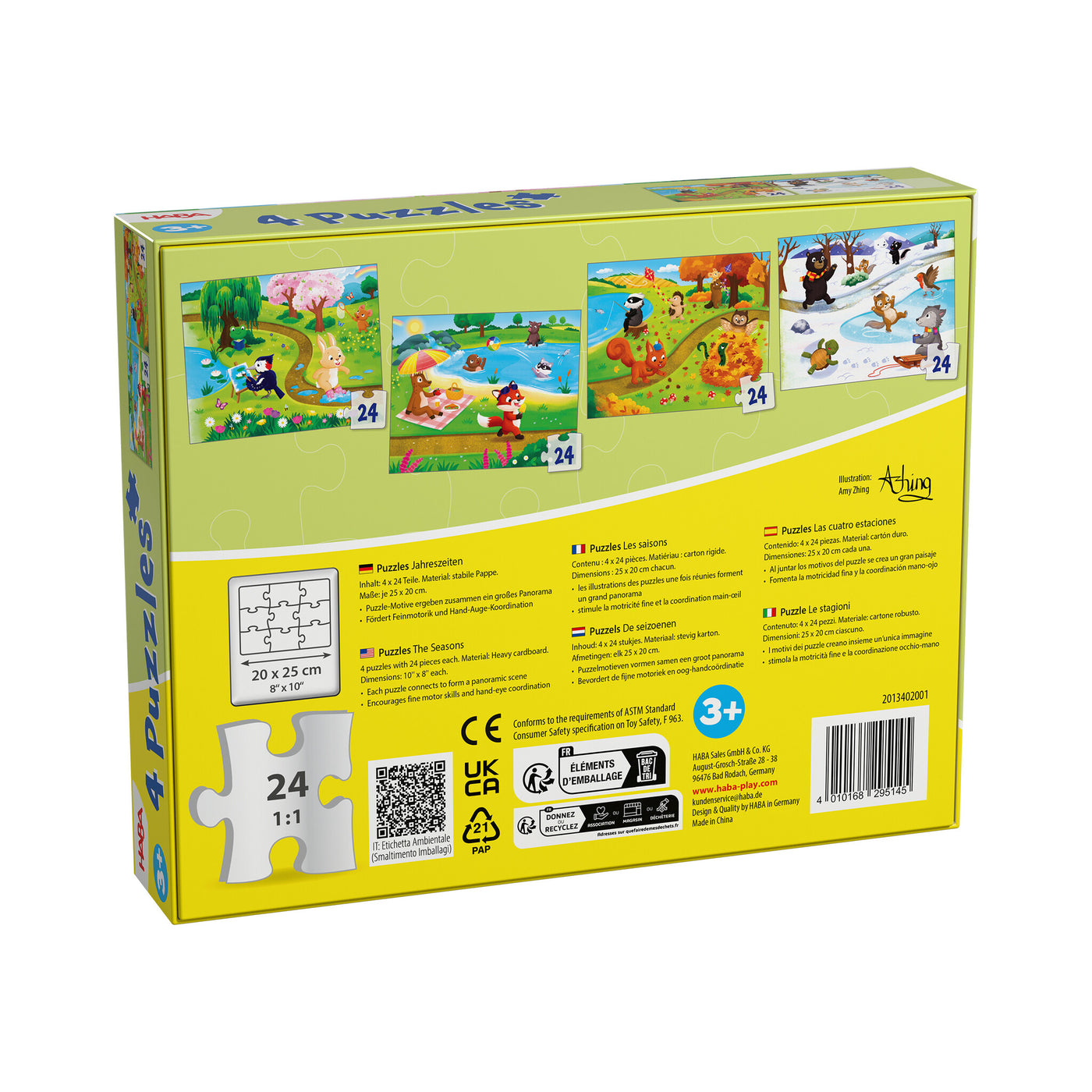 Haba | Puzzel Seizoenen