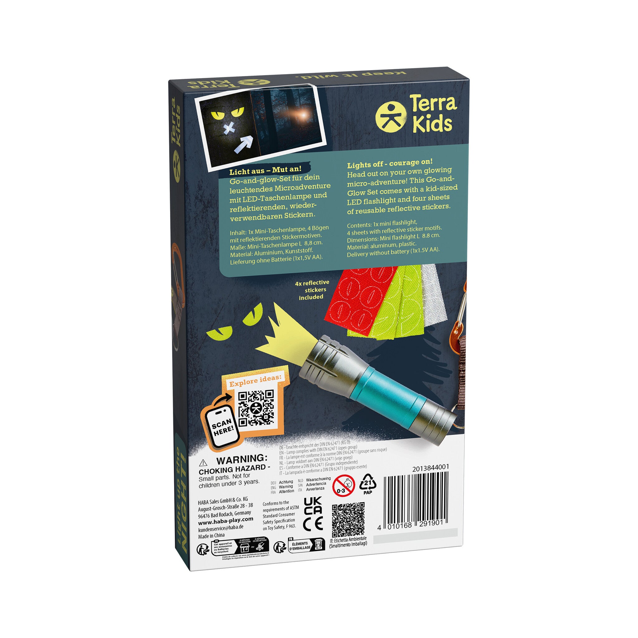 Haba | Terra Kids Mini-zaklamp Met Stickers