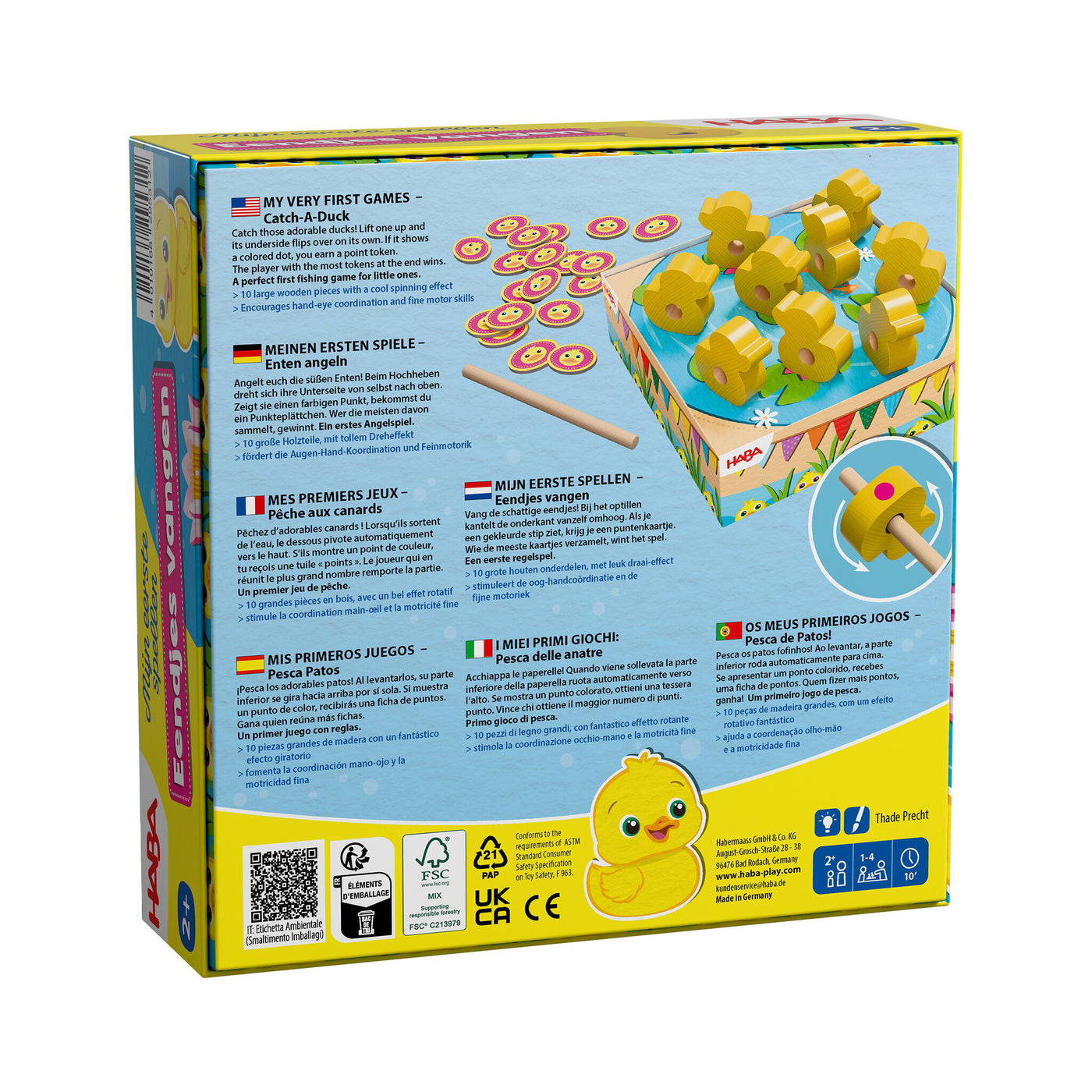 Haba | Mijn Eerste Spellen Eendjes Vangen