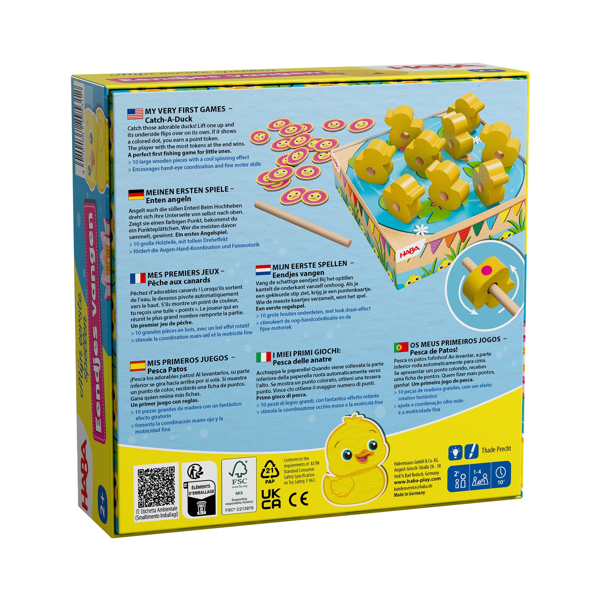 Haba | Mijn Eerste Spellen Eendjes Vangen