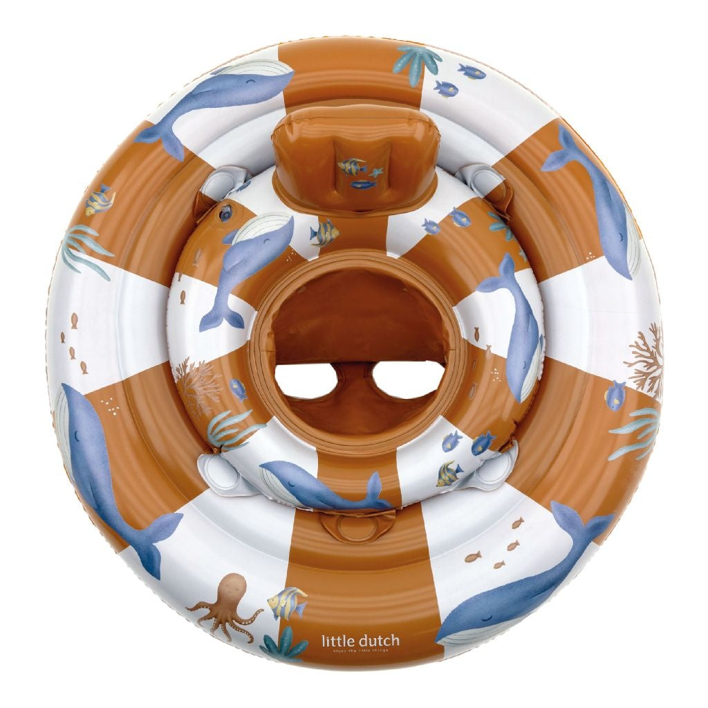 Little Dutch | Zwemband Ocean World Babyfloat Ã˜67cm