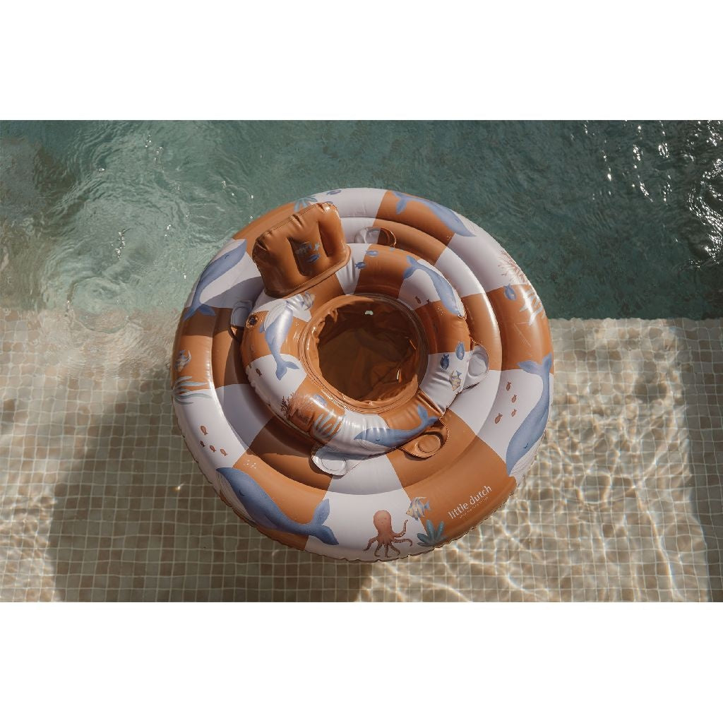 Little Dutch | Zwemband Ocean World Babyfloat Ã˜67cm