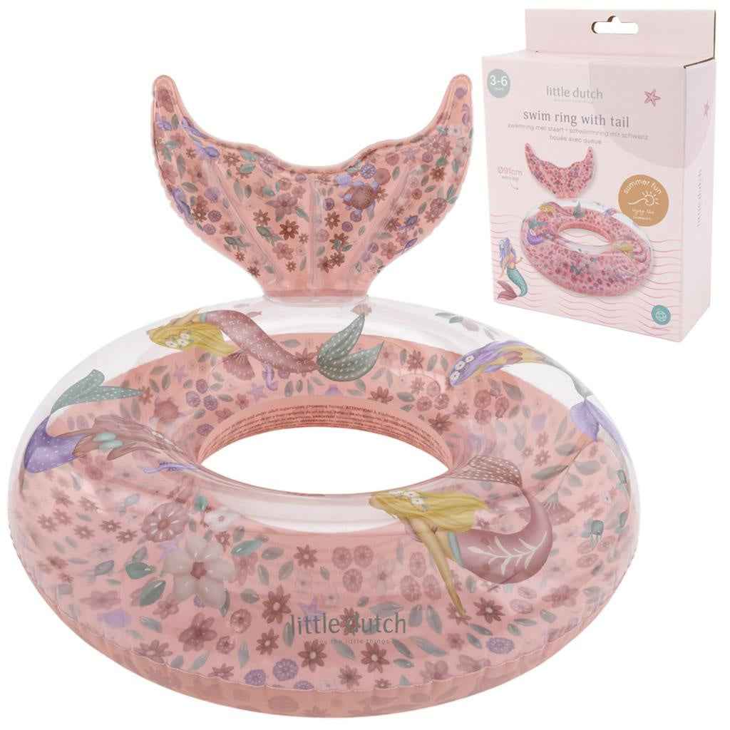 Little Dutch | Zwemband Dreamy Mermaid Zwemring met Staart Ã˜91cm