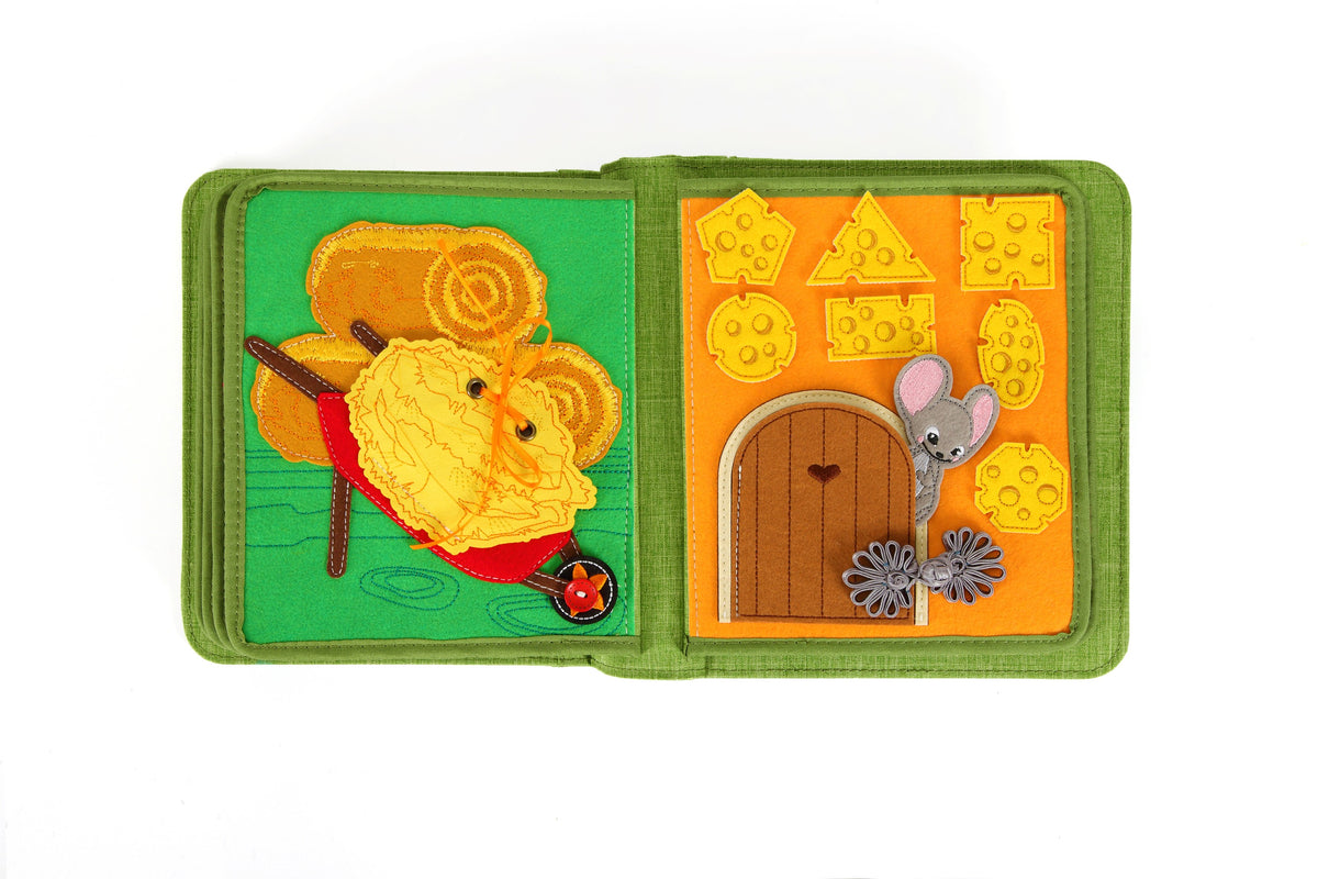 My First Book | geschenkset my first book busy farm rugzak+boek