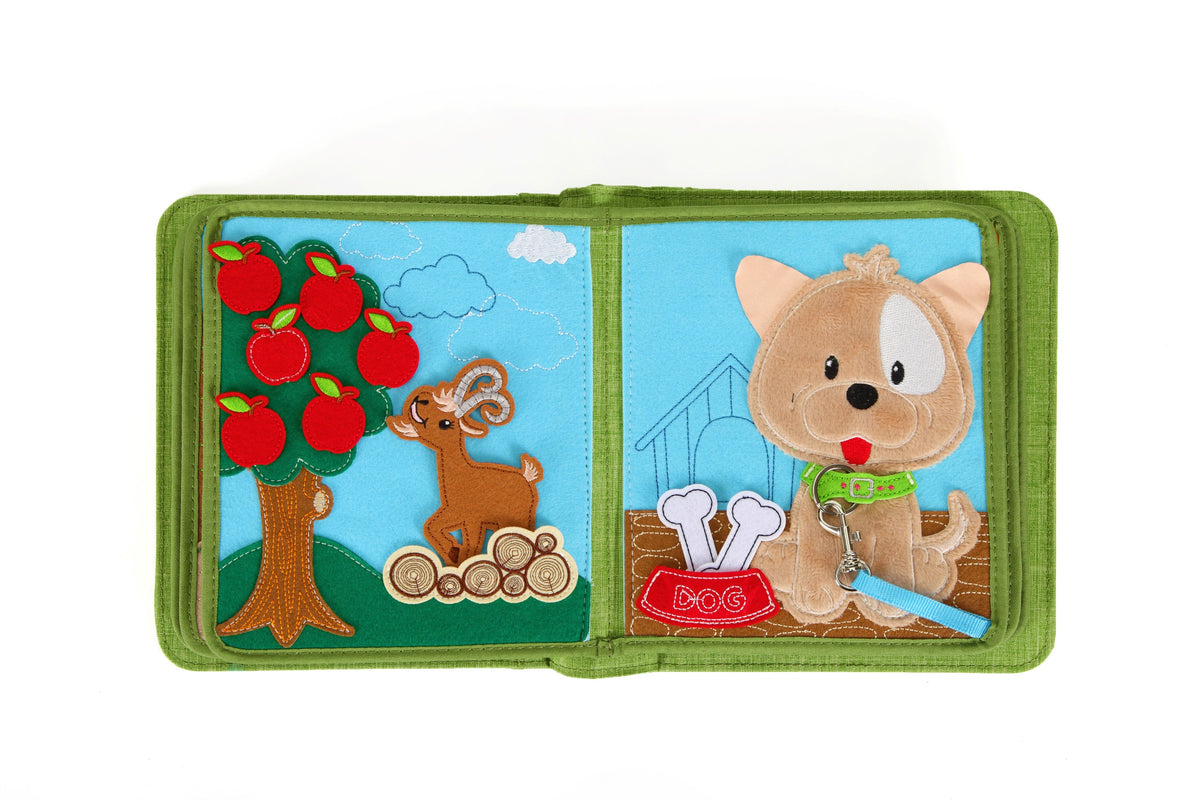 My First Book | geschenkset my first book busy farm rugzak+boek