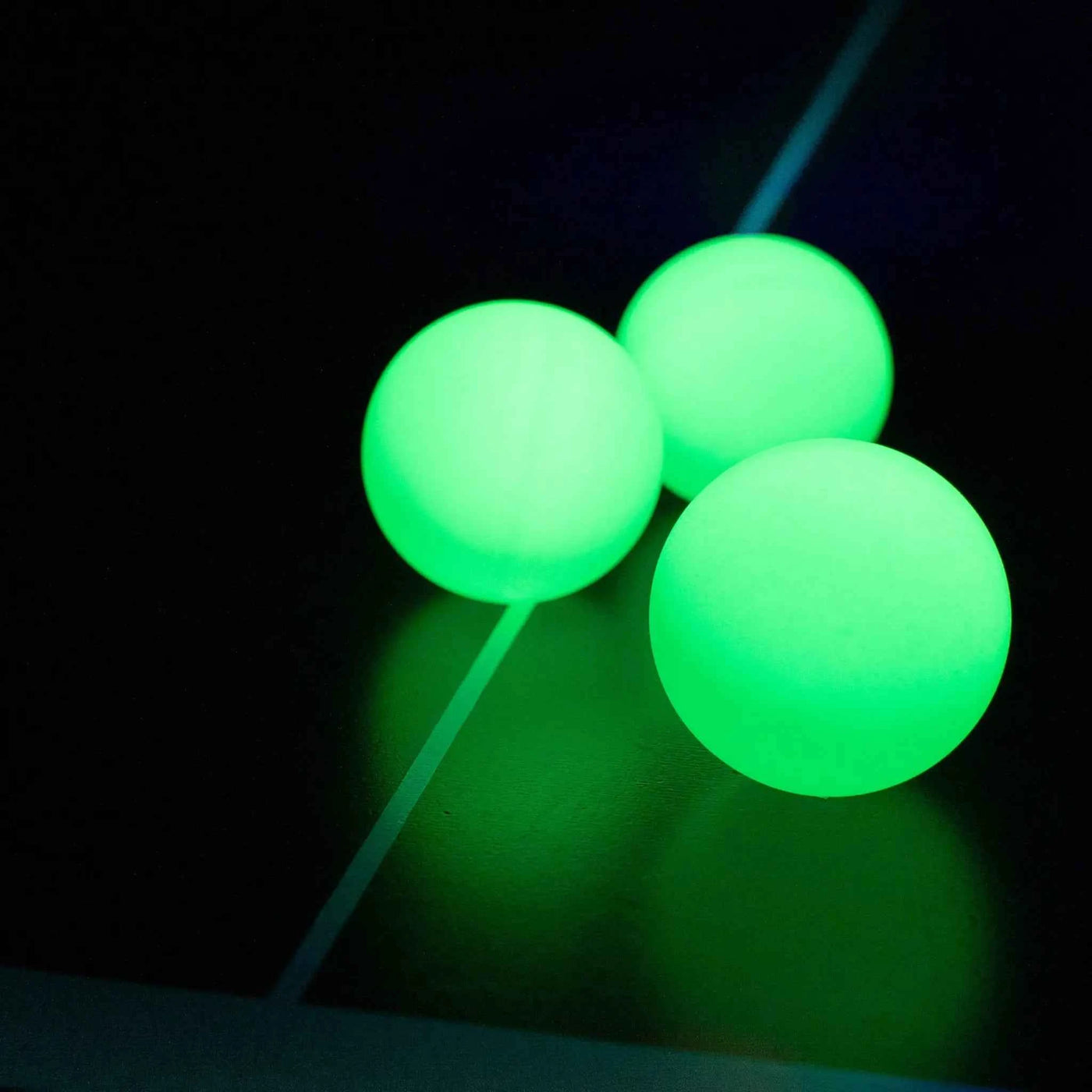 Brightz | Table Tennis Glow Balls Glow-in-the-Dark 6 Stuks