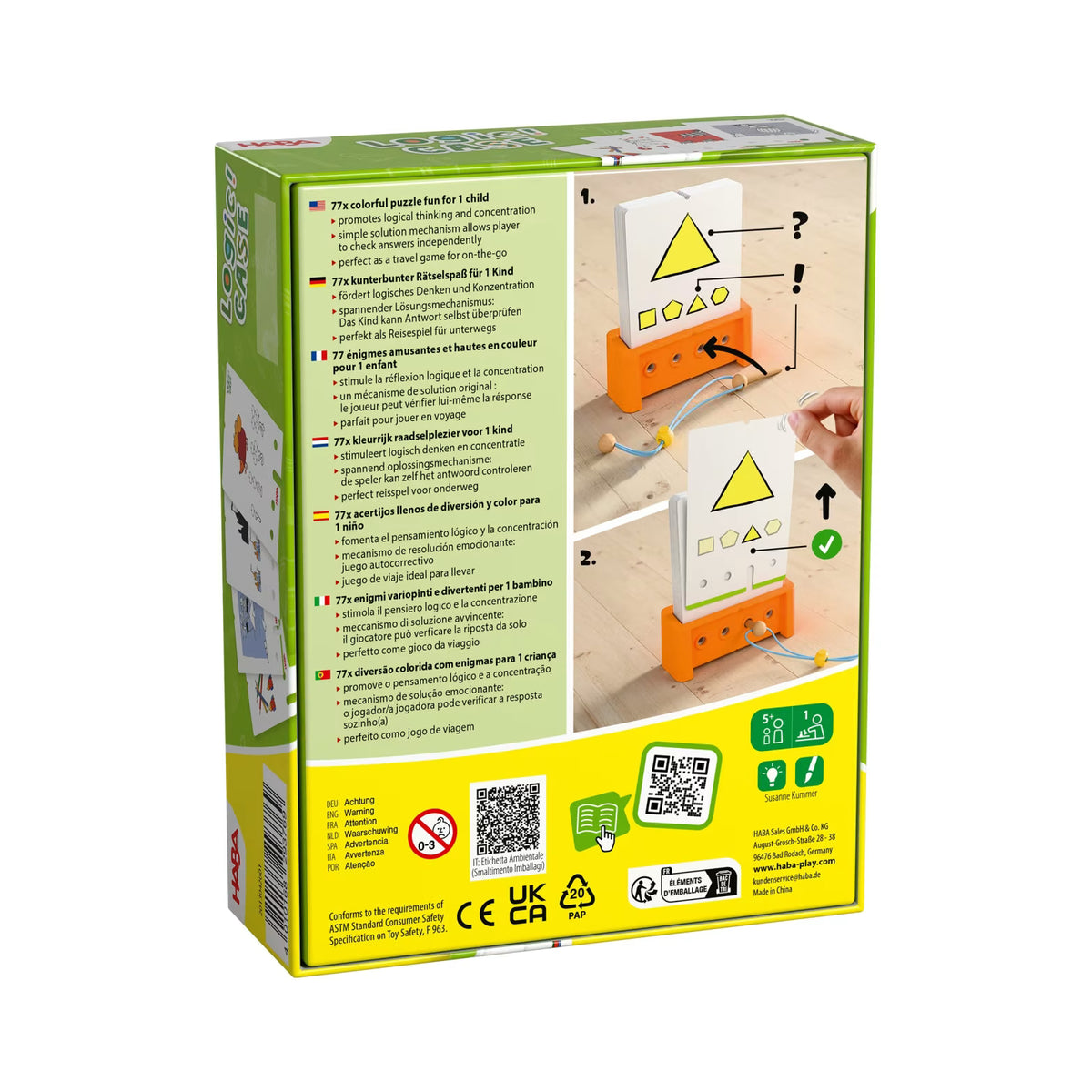 Haba | Denkspel LogiCASE Starter Set 5+