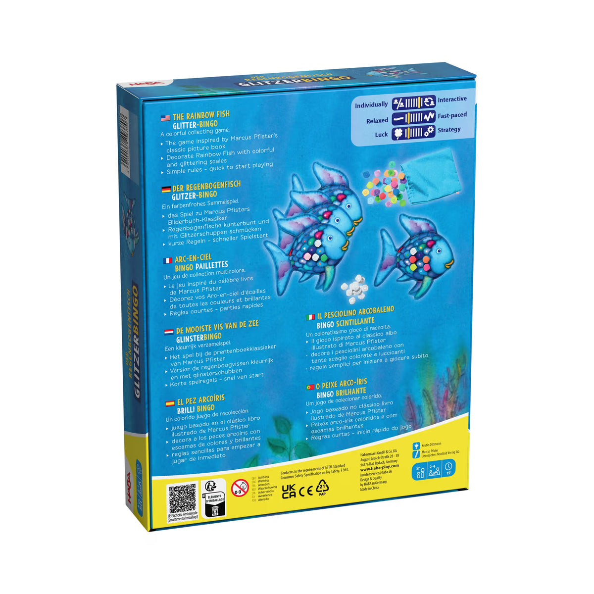 Haba | glinsterbingo de mooiste vis van de zee