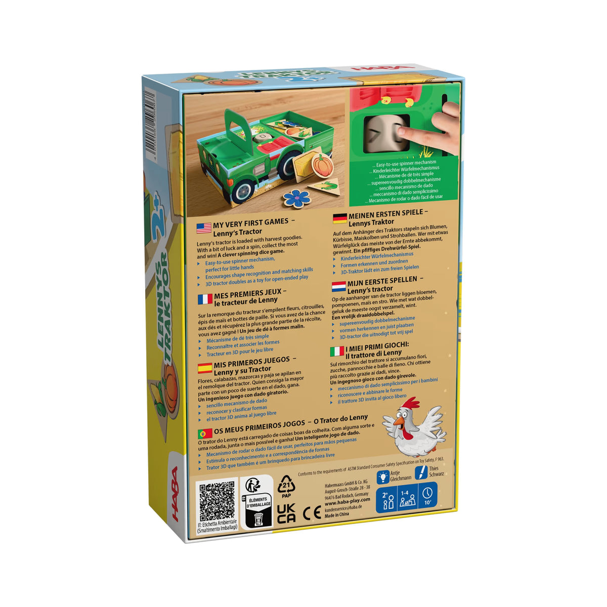 Haba | mijn eerste spel lennys traktor