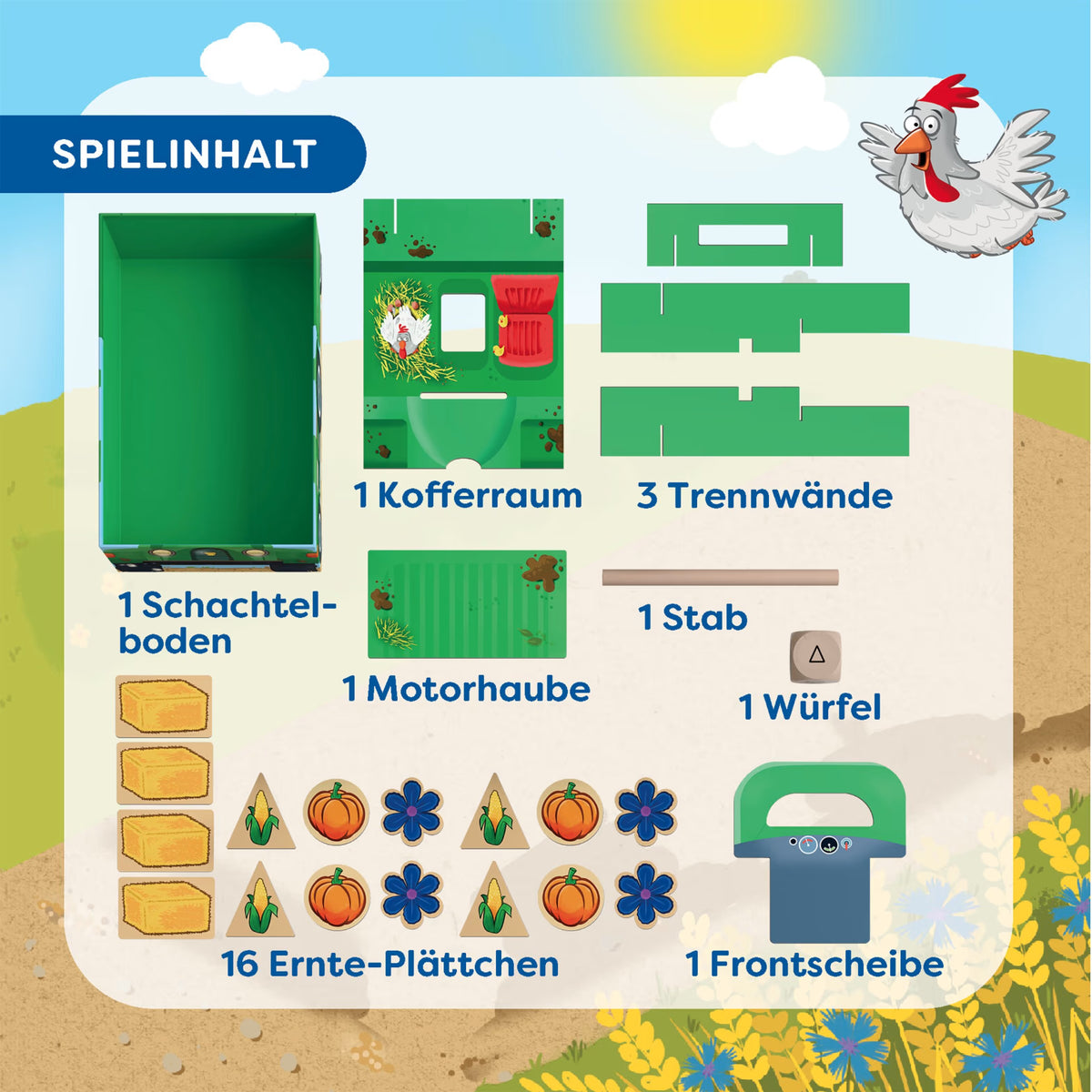 Haba | mijn eerste spel lennys traktor